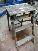 Set of Small Wooden Steps