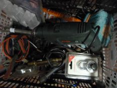 Bosch Drill and a Small Quantity of Assorted Tools