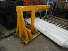 *Forklift Mountable LIfting Jib with Retractable B