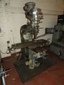 *Bridgeport Series 1 2HP Milling Machine with Newa