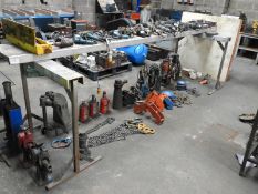 *Aluminium Light Weight Batton Two Steel Trestles