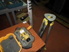 *Datum AL24 Level with Tripod and Staff