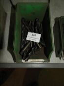 *Box of Ten Assorted Morse Taper Drill BIts