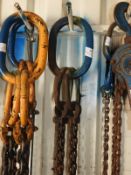 *Heavy Duty Set of Four Short Leg Chains