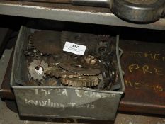 *Box Containing Gear Cutters and Slitting Discs