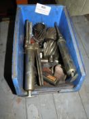 *Box of Various Tools, Grease Guns, etc.