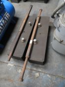 *Pair of Large Heavy Duty Machine Moving Skates