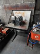 *Brazing Hearth Side Table