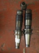 *Two Compression Tension Change Tooling Heads with