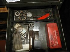 *Contents of Drawer; Assorted Metric Cutters, Taps