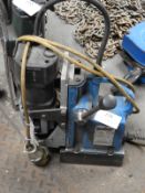 *110v Drill with Unibor Magnetic Stand