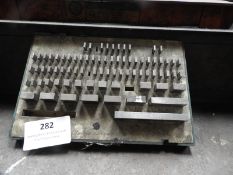 *Tray of Slip Gauges