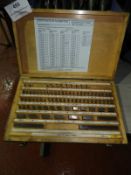 *Set of Coventry Gauge Ltd Calibrated Blocks