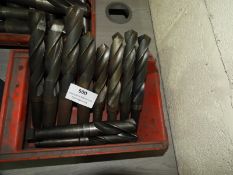 *Box of Ten Assorted Morse Taper Drill BIts