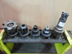 *Five Assorted 50 Taper Heads