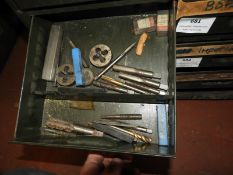 *Contents of Drawer; Metric Taps and Dies
