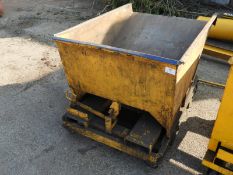 *Forklift Mountable Tipping Stillage on Wheels