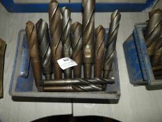*Box of Ten Assorted Morse Taper Drill BIts