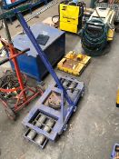 *Pair of Machinery Moving Skates with Turntable