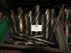 *Ten Mixed Morse Taper Drill Bits