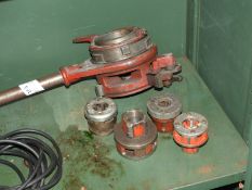 *Ridgid Pipe Threader with Assorted Presto Dies