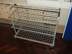 *Mobile Mesh Drying Rack