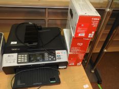 *Brother MFC 5890CN Aio Printer with Cartridges