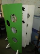 *Four Pieces of Contemporary Style Partitioning (1