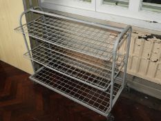 *Mobile Mesh Drying Rack