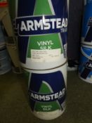 *2x5L of Vinyl Silk Emulsion Mint Icing 122439