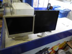 *Two Flatscreen Monitors