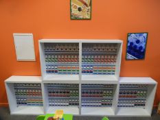 *6 Open Fronted Book Shelves