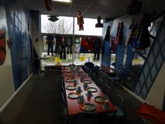 *Contents of Super Hero Themed Party Room which Co