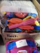 *Punch Balloon Pump & Balloons