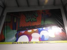 *Glow in the Dark Party Advertising Banner