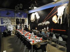 *Contents of Star Wars Themed Party Room which Con