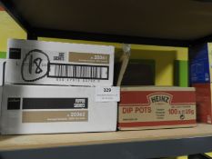 *Assorted Salt, Pepper Sachets & Tomato Sauce Dip