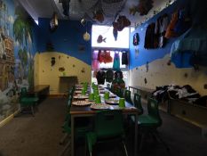 *Contents of Pirate Themed Party Room which Consis