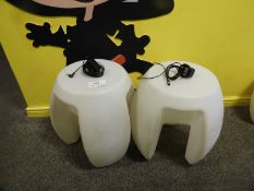 *2 LED Glowing Stools