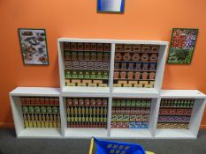 *6 Open Fronted Book Shelves