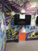 *Toshiba Flat Screen Wall Mounted TV Complete with