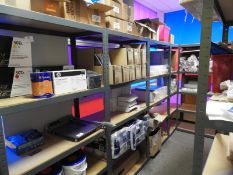 *8 Bays of Bolt Less 5 Tier Shelving