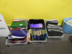 *5 Boxes of Assorted Stationery