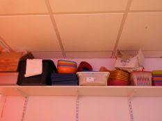 *Assorted Plastic Baskets, Storage Boxes Etc