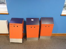 *3 Game Console Storage Boxes