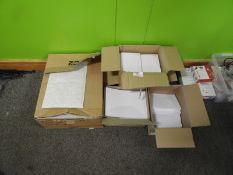 *4 Boxes of Assorted Stationary Including Note Pa