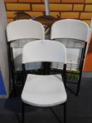 *3 Folding Chairs