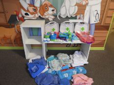 *White Melamine Furniture & Assorted Childrens Vet