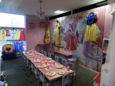 *Contents of Disney Princess Themed Party Room whi
