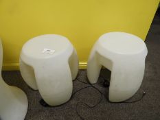 *2 LED Glowing Stools